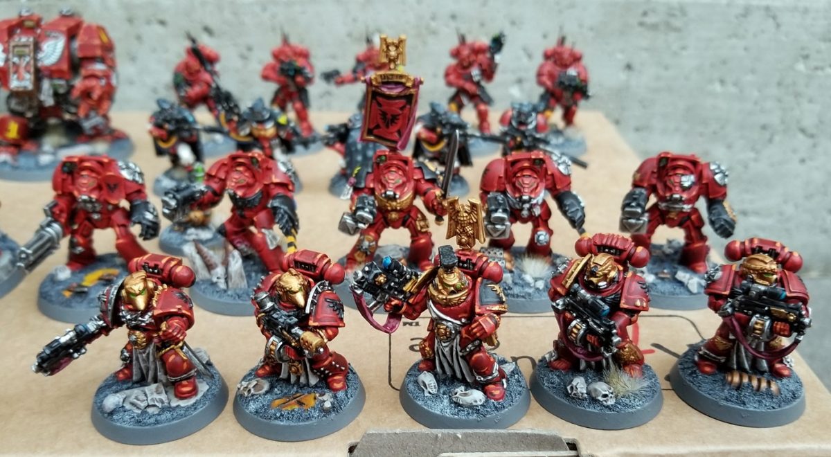 Blood Angels army update 9th Edition, now 1,266 points Yore