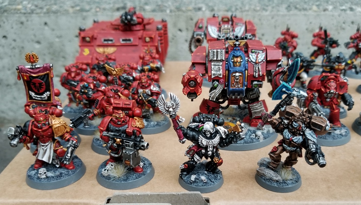 Blood Angels army update 9th Edition, now 1,266 points Yore