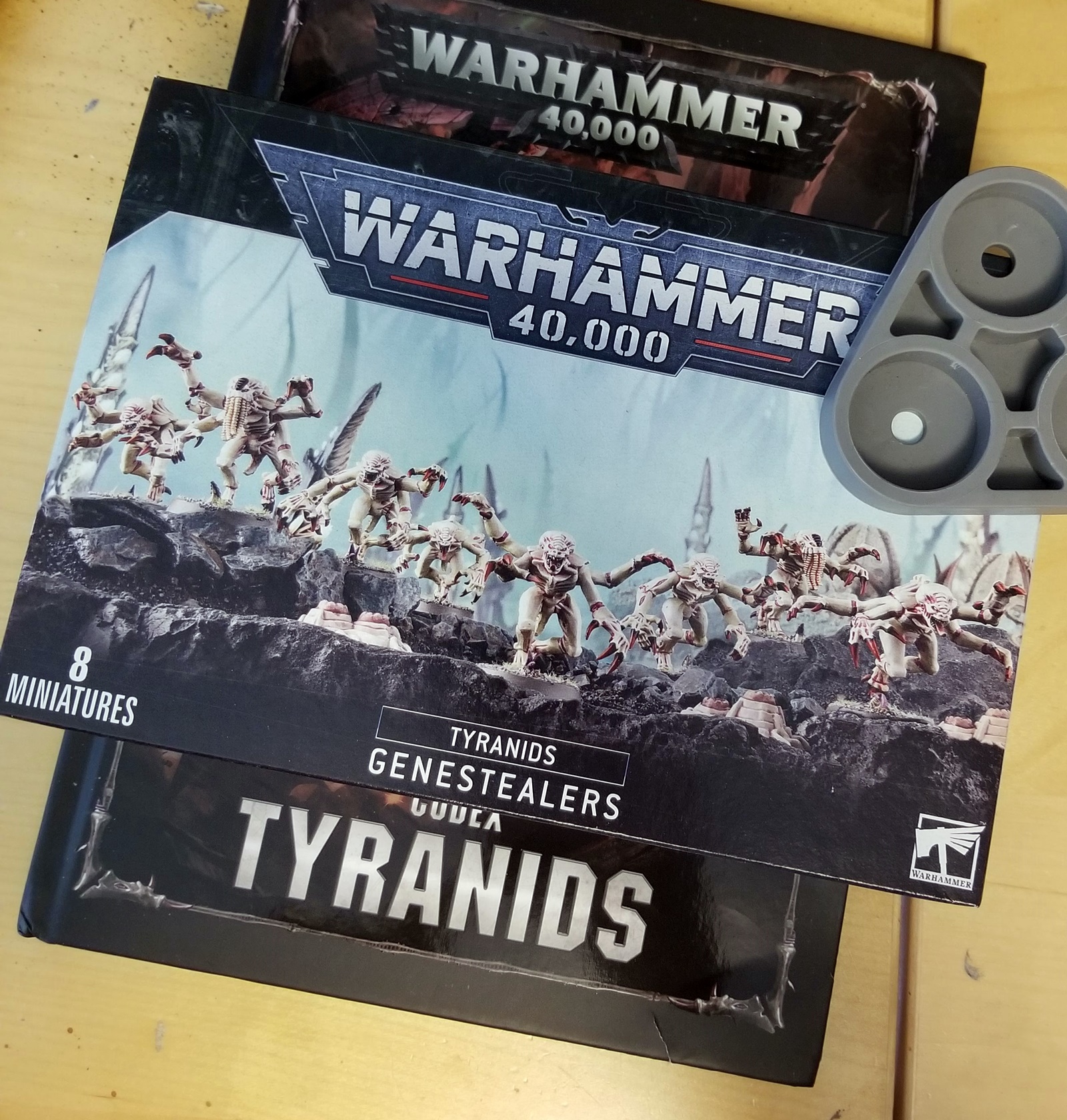 NAME PLATES - Short - Miniature Bases Raised letter sign Warhammer 40K
