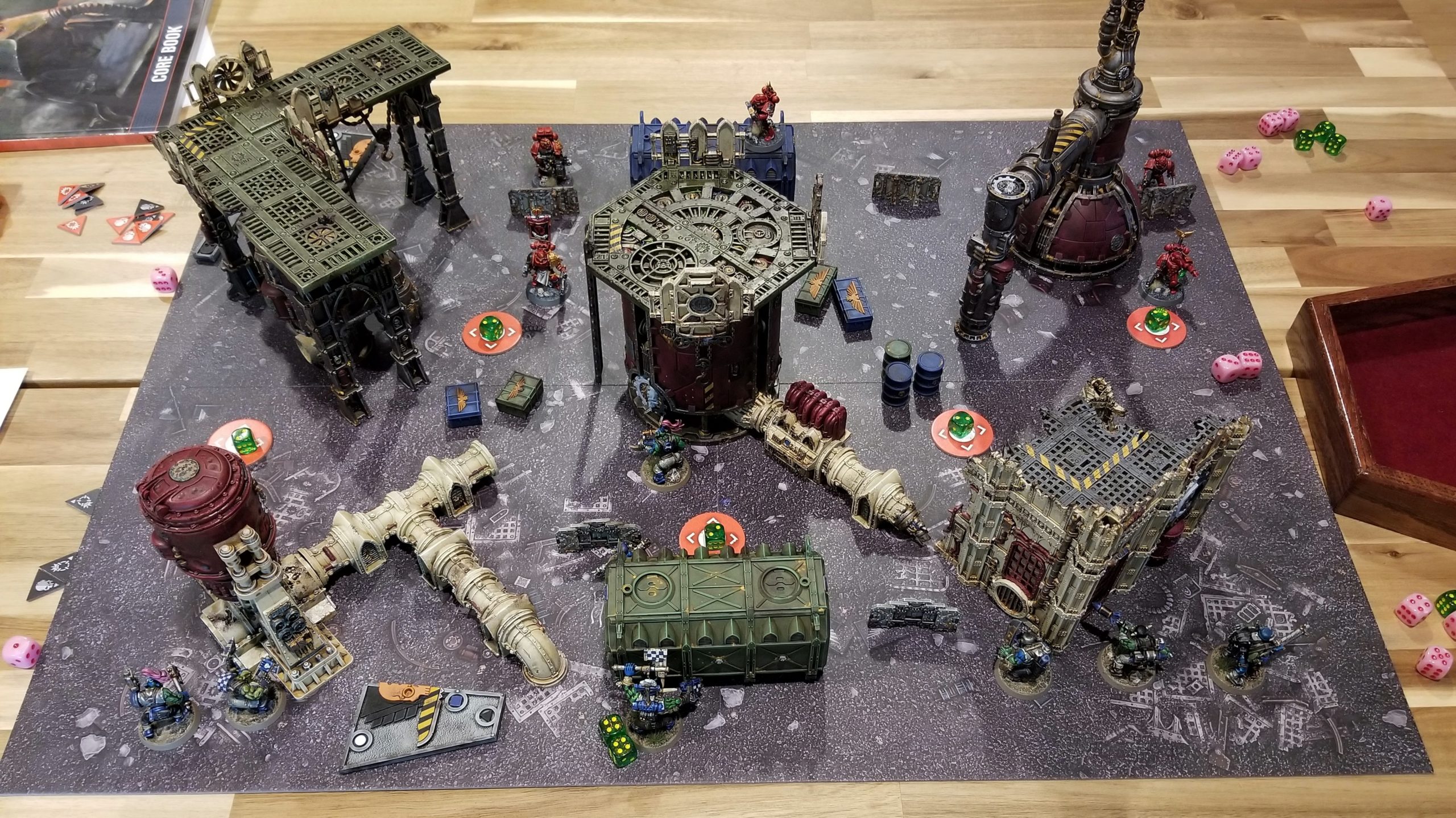 My Warhammer 40k Kill Teams and board – Yore