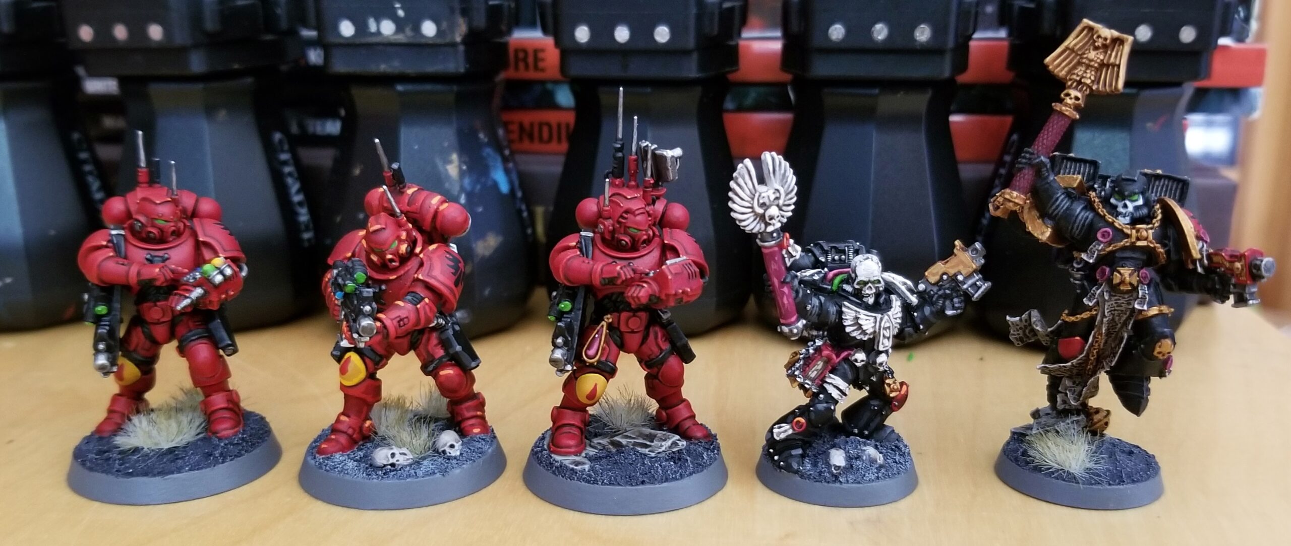 Tutorial: How to paint Blood Angels' Death Company » Tale of Painters